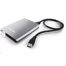VERBATIM HDD 2.5" 1TB Store 'n' Go USB 3.0 , stříbrný VERBATIM HDD 2.5" 1TB Store 'n' Go USB 3.0 , stříbrný
