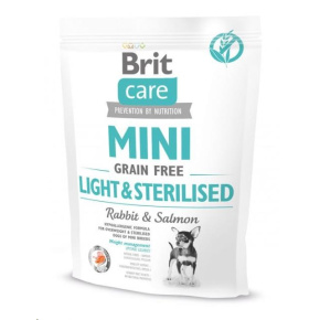 Brit Care Mini Grain Free Light & Sterilised 400g