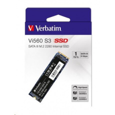 BAZAR - VERBATIM SSD Vi560 S3 M.2 256GB SATA III, W 560/ R 520MB/s BAZAR - VERBATIM SSD Vi560 S3 M.2 256GB SATA III, W 560/ R 520MB/s