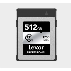 Lexar CFexpress Pro Silver Serie R1750/W1300 512GB Lexar CFexpress Pro Silver Serie R1750/W1300 512GB
