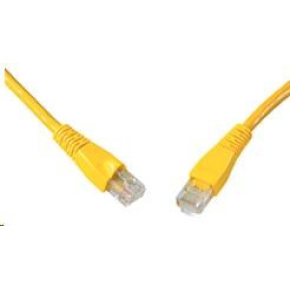 Solarix Patch kabel CAT6 UTP PVC 5m žlutý snag-proof C6-114YE-5MB