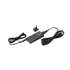 HP AC adapter 65W Slim w/USB Adapter (interchangeable tips)