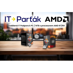 Vzdálená IT podpora pro zařízení s procesory AMD R7 / R9 3m/60min