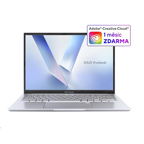 ASUS NTB Vivobook 14 (M1405NAQ-LY057), R5 150, 14" 1920x1200, 8GB, 512GB SSD, Radeon, No OS, Cool Silver