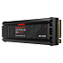 SANDISK SSD OPTIMUS GX PRO 8100 NVMe 4TB PCIe, Gen4, (R:14900, W:14000MB/s), s chladičem