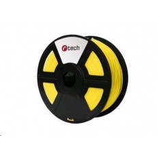 C-TECH Tisková struna (filament) ABS, 1,75mm, 1kg, žlutá C-TECH Tisková struna (filament) ABS, 1,75mm, 1kg, žlutá