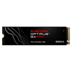 SANDISK SSD OPTIMUS GX PRO 850X NVMe 1TB PCIe, Gen4, (R:7300, W:6300MB/s) SANDISK SSD OPTIMUS GX PRO 850X NVMe 1TB PCIe, Gen4, (R:7300, W:6300MB/s)