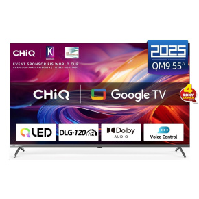 CHiQ U55QM9V TV 55", UHD, QLED, Google TV 5.0, DLG 120 Hz, MEMC
