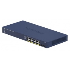 Netgear GS716TP 16-Port Gigabit PoE+ Smart Managed Switch, 2x SFP, PoE 180W