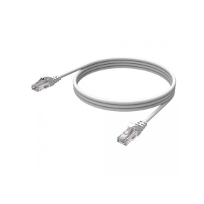WG - Síťový ethernetový kabel RJ45 (male) to RJ45 (male) / CAT-6 / 2m / white