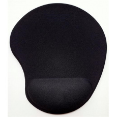 CRONO podložka pod myš, ergonomická, gelová, černá CRONO podložka pod myš, ergonomická, gelová, černá