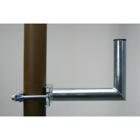 Držák antény na stožár, galvanický zinek, délka 25cm Držák antény na stožár, galvanický zinek, délka 25cm