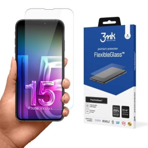 3mk hybridní sklo FlexibleGlass pro Apple iPhone 15 Pro Max