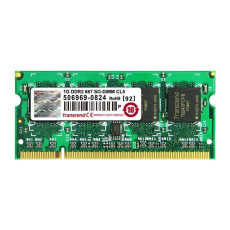 SODIMM DDR2 1GB 667MHz TRANSCEND JetRam™, 128Mx8 CL5 SODIMM DDR2 1GB 667MHz TRANSCEND JetRam™, 128Mx8 CL5