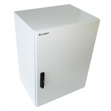 19" venkovní vodotěsný rozvaděč s krytím IP55, 17U, hloubka 450mm, 3-bodový zámek, šedý 19" venkovní vodotěsný rozvaděč s krytím IP55, 17U, hloubka 450mm, 3-bodový zámek, šedý