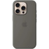 APPLE iPhone 16 Pro Silicone Case with MagSafe - Stone Grey