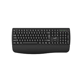 GENIUS Klávesnice KB-7123, membránová, bezdrátová, CZ+SK layout, Copilot klávesa, Ergo předložka, černá GENIUS Klávesnice KB-7123, membránová, bezdrátová, CZ+SK layout, Copilot klávesa, Ergo předložka, černá
