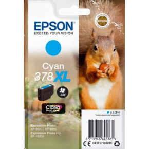 EPSON ink bar Singlepack Cyan 378XL Claria Photo HD Ink 9,3 ml