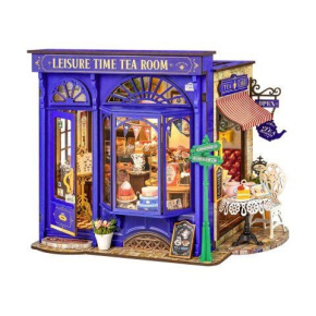RoboTime Miniatura domečku Čajovna pro chvíle pohody RoboTime Miniatura domečku Čajovna pro chvíle pohody