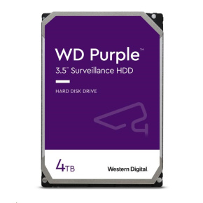 BAZAR - WD PURPLE WD43PURZ 4TB, SATA III 3.5", 256MB, 175MB/s, Low Noise, CMR
