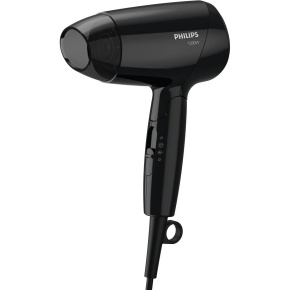 Philips BHC010/00 EssentialCare fén na vlasy, 1200 W, studený vzduch, 3 rychlosti, 3 teploty, černý
