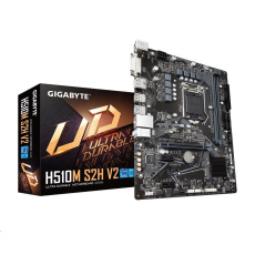 BAZAR GIGABYTE MB Sc LGA1200 H510M S2H V2, Intel H510, 2xDDR4, 1xDP, 1xHDMI, 1xDVI, mATX (ROZBALENO) BAZAR GIGABYTE MB Sc LGA1200 H510M S2H V2, Intel H510, 2xDDR4, 1xDP, 1xHDMI, 1xDVI, mATX (ROZBALENO)
