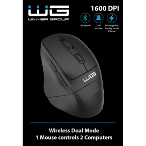 WG - Bezdrátová myš WG5 / SeaMouse / black