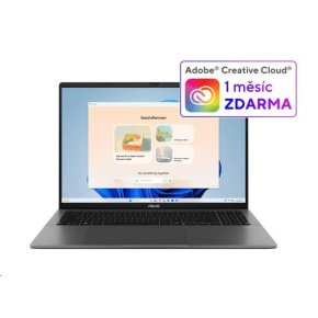 ASUS NTB Vivobook S16 (S3607VA-RP012W), i7-13620H, 16" 1920 x 1200, 16GB, 1TB SSD, Intel UHD, W11 Home, Matte Gray