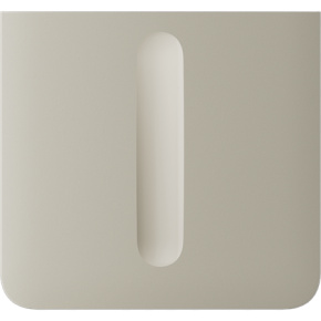 Ajax  SideButton (Dimmer) vertical - Boční kryt stmívatelného tlačítka, vertikální instalace, slonovinová kost