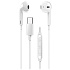 BAZAR - GENIUS sluchátka HS-M365 headset, mikrofon, USB-C, bílá, poškozený obal