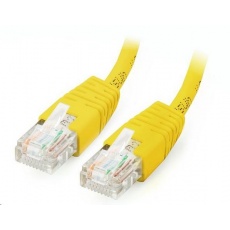 GEMBIRD kabel patchcord Cat5e UTP 0,25m, žlutý