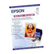 EPSON Paper A3 Matte - Heavy Weight (50 sheets) EPSON Paper A3 Matte - Heavy Weight (50 sheets)