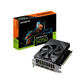 GIGABYTE VGA NVIDIA GeForce RTX 5050 D6 8G, RTX 5050, 8G GDDR6, 2xDP, 2xHDMI