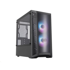 BAZAR Cooler Master case MasterBox MB320L, aRGB, mATX, Mid Tower, černá, bez zdroje rozbaleno BAZAR Cooler Master case MasterBox MB320L, aRGB, mATX, Mid Tower, černá, bez zdroje rozbaleno