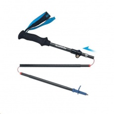 Naturehike carbonová skládací treková hůlka ST07 98-115cm 175g - modrá Naturehike carbonová skládací treková hůlka ST07 98-115cm 175g - modrá