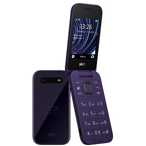 BAZAR - HMD Nokia 2660 Flip Dual SIM, 4G, fialová (2025), (CZ, SK, HU) - rozbaleno, použito