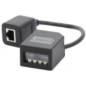 Newland 1D CCD Fixed Mounted Reader with 2 meter RS-232 extension cable and multi-plug adapter