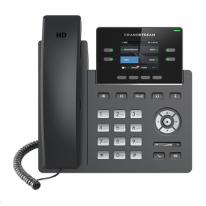 Grandstream GRP2613W SIP telefon, displej 320x240 barevný, 6xSIP, 2 x RJ45 10/100/1000 Mbps