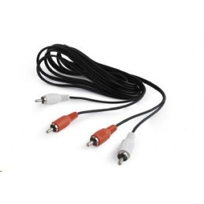 GEMBIRD Kabel přípojný 2xcinch/2xcinch, 5m, audio