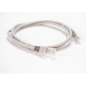 LYNX patch kabel Cat5E, UTP - 0,5m, šedý (prodej po 10 ks)