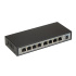 MaxLink reverzní PoE switch RSG-8-1P-DC 7x PoE IN, 1x PoE Out, 1x DC Out