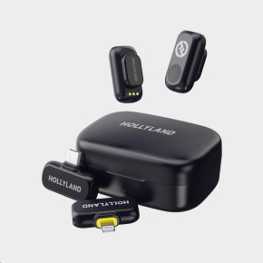 Hollyland LARK A1 Combo with USB-C RX + Lightning RX + Charging Case Hollyland LARK A1 Combo with USB-C RX + Lightning RX + Charging Case