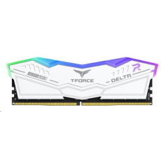 DIMM DDR5 32GB 6400MHz, CL40, (KIT 2x16GB), T-FORCE DELTA RGB, white DIMM DDR5 32GB 6400MHz, CL40, (KIT 2x16GB), T-FORCE DELTA RGB, white