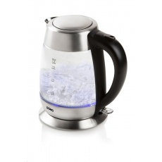Domo DO9229WK Skleněná varná konvice 1,7l s nerez víkem Domo DO9229WK Skleněná varná konvice 1,7l s nerez víkem