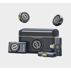 BAZAR - Hollyland Lark M2 Combo - Wireless Lavalier Microphone (Duo,ShineCharcoal) - Po opravě (Bez příšlušenství)