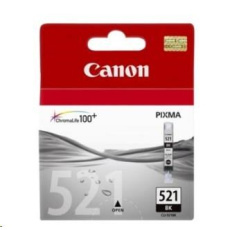 Canon CARTRIDGE CLI-521BK černá pro IP 3600,4600,4700, MP550,MP6x0, MP9x0, PIXMA 550,640, MX870