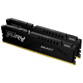 KINGSTON DIMM DDR5 32GB (Kit of 2) 6000MT/s CL30 ECC FURY Beast EXPO Černá