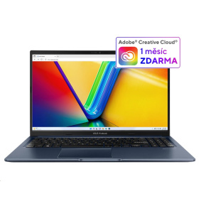 ASUS NTB Vivobook 15 (X1502VA-BQ1261W), i5-13420H, 15.6" FHD, 16GB, 512GB SSD, UHD, W11 Home, Quiet Blue ASUS NTB Vivobook 15 (X1502VA-BQ1261W), i5-13420H, 15.6" FHD, 16GB, 512GB SSD, UHD, W11 Home, Quiet Blue