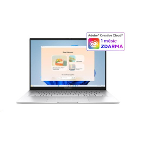 ASUS NTB Zenbook 14 (UX3405CA-OLED382X), Ultra 7 255H, 14" 1920 x 1200, 32GB, 1TB SSD, Intel Arc, W11 Pro, Silver