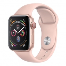 COTEetCI silikonový sportovní náramek pro Apple watch 42 / 44 mm růžový